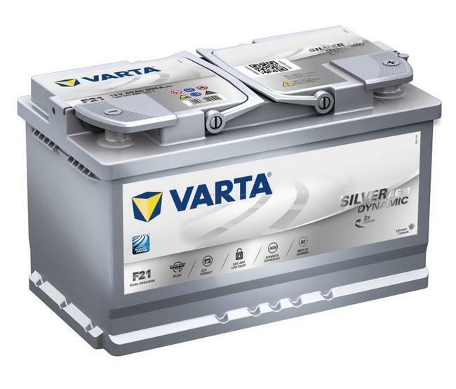 Akumulator Varta Silver Dynamic AGM F21 80Ah/800A 696x685x91
