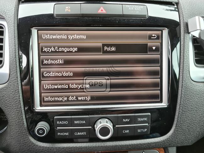 Polskie Menu Lektor Volkswagen Touareg 7P VW RNS 850 Mapa 24