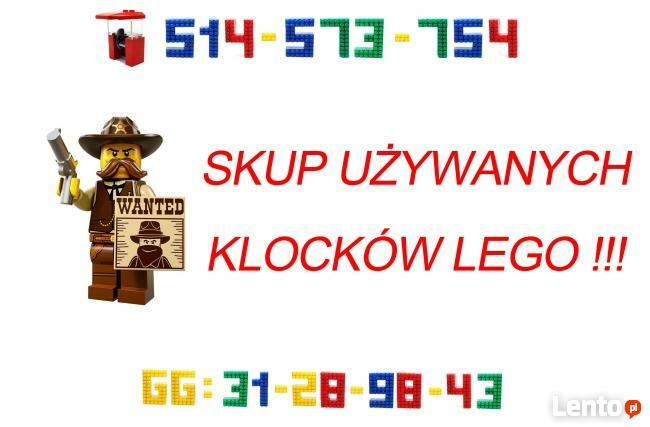 Kupię używane klocki LEGO w cenie 30-35 zł za KG