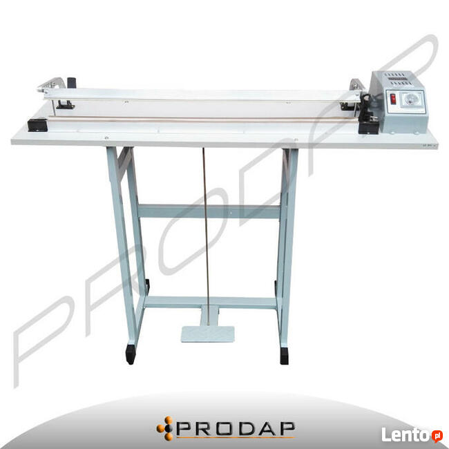 Zgrzewarka nożna impulsowa 80cm do folii rękawa + nóż FV!!