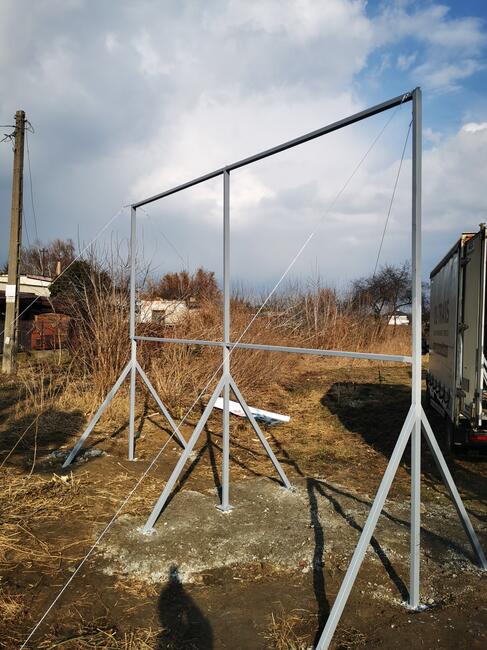 konstrukcje stalowe pod banery reklamowe / billboard reklama