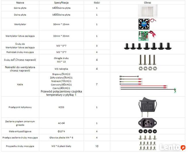 Obudowa do zasilacza Riden RD6006P - S400