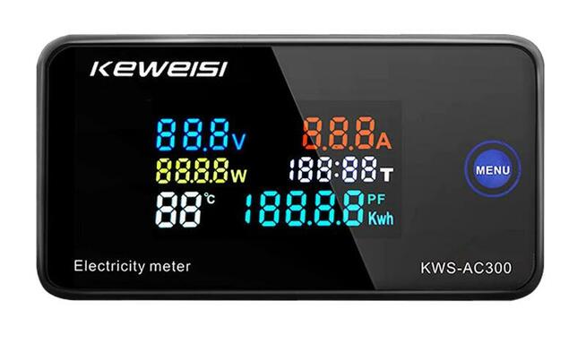 KWS-AC300 100A licznik energii AC 50-300 watomierz