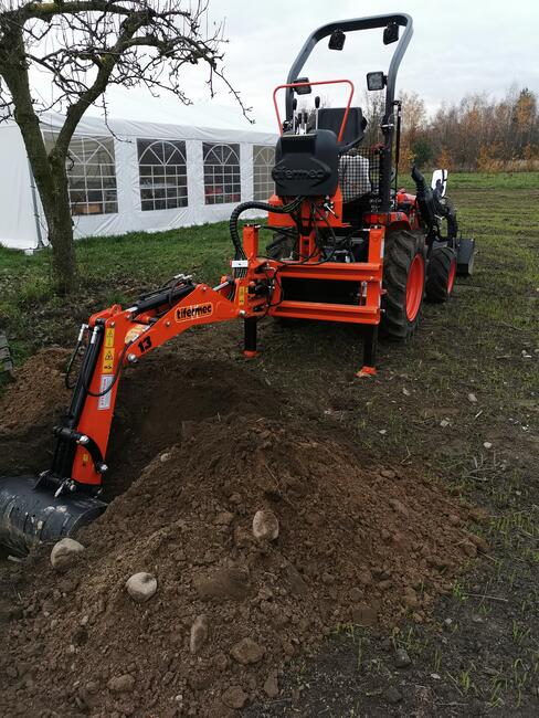 Usługi glebogryzarką separacyjną, niwelacja, rozwożenie ziem