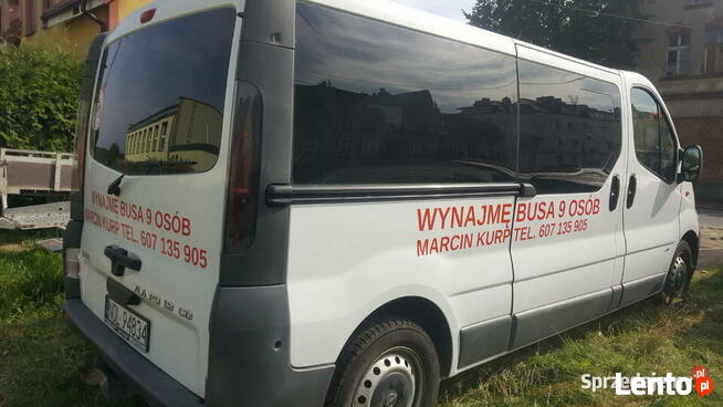 Wynajmę BUSA OSOBOWEGO Opel Vivaro