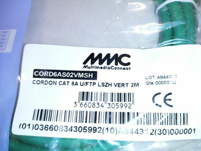 Kabel RJ-45 połączeń sieci ETHERNET LAN