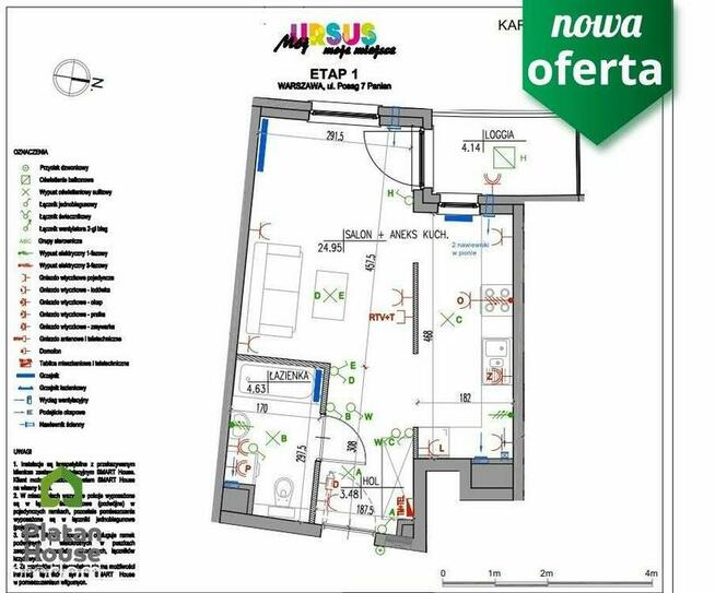 Słoneczne mieszkanie na Ursusie Robyg