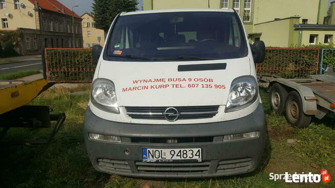 Wynajmę BUSA OSOBOWEGO Opel Vivaro