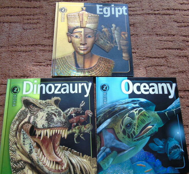 Encyklopedie: Egipt, Dinozaury, Oceany - z bliska