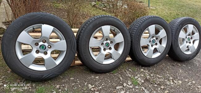 Felgi Koła Aluminiowe SKODA 195/65/R15 7mm 5x112 VW AUDI SEA