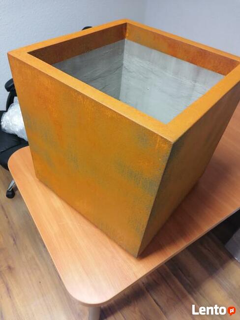 Donice na taras, Corten , na wymiar