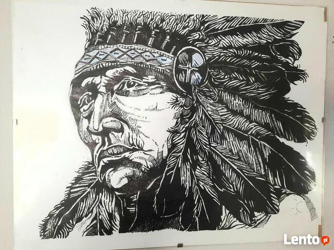 GRAFIKA---, Indianin