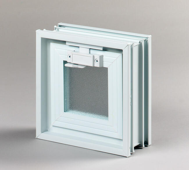 Okno wentylacyjne Went 1/1 do pustaków szklanych 24x24 luksf