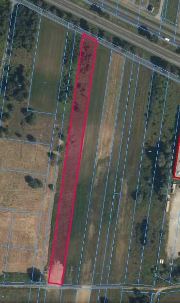 Działka inwestycyjna przy trasie DK7 4300 m2 gmina Czosnów