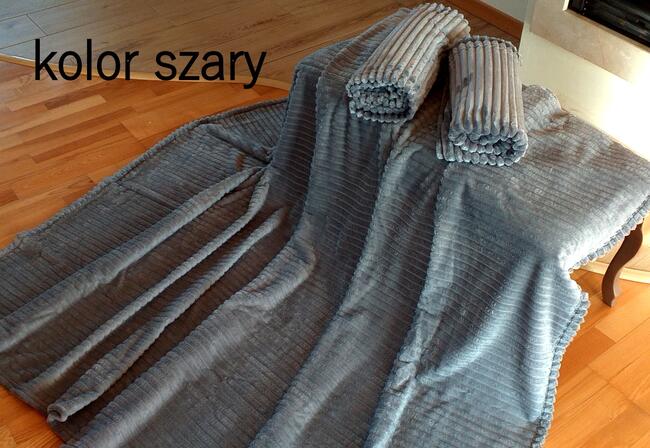 narzuta narzuty na kanapę i fotele łóżko zestaw koc koce