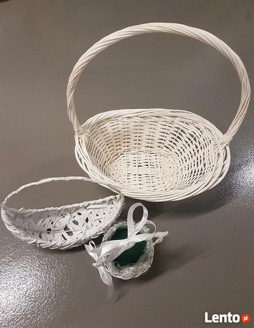 koszyki białe i cos wiecej