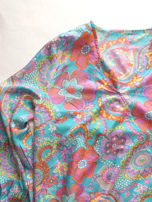 boho bluzka długi rękaw