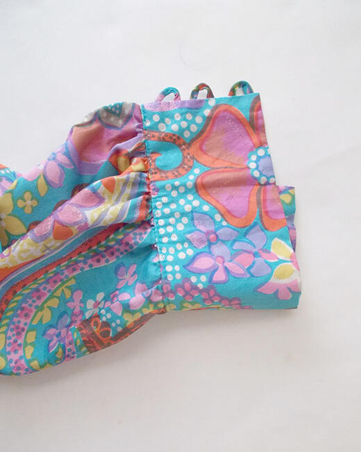 boho bluzka długi rękaw