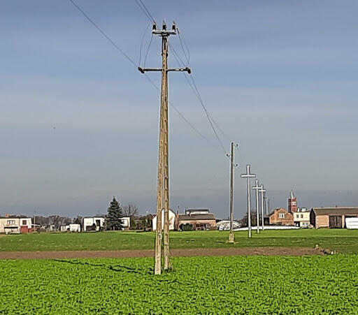 Służebność przesyłu.Odszkodowanie za słupy, rurociągi itp.