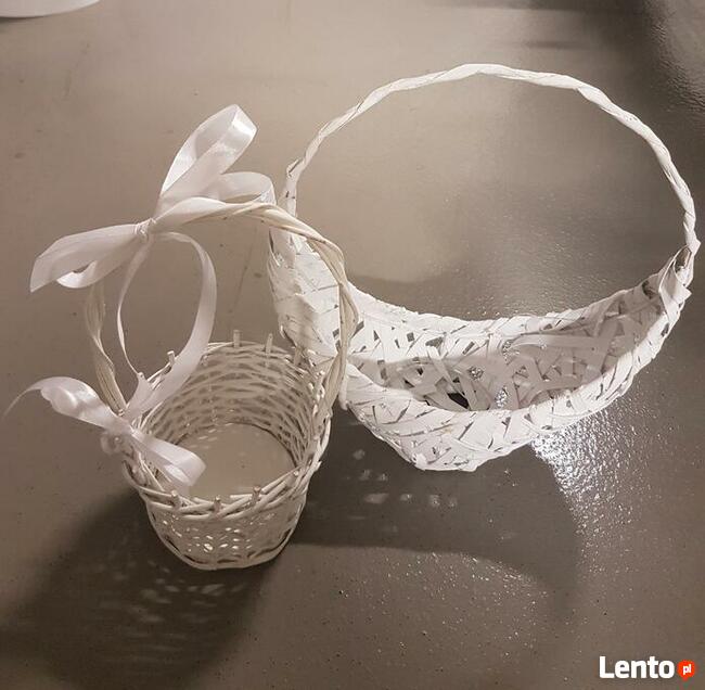 koszyki białe i cos wiecej