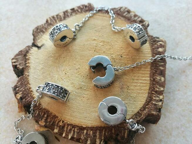 Pandora łańcuszek zabezpieczający klipsy