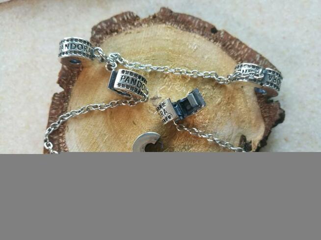 Pandora łańcuszek zabezpieczający klipsy