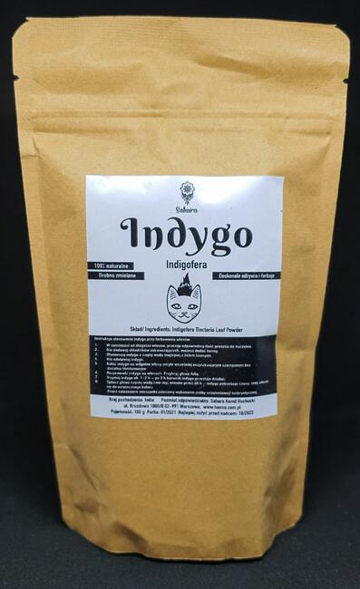 Indygo Indigofera tinctoria Sahara 100g SKLEP