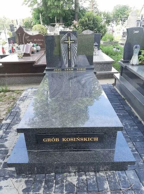 Grobowce, Nagrobki granitowe, Schody Blaty Parapety