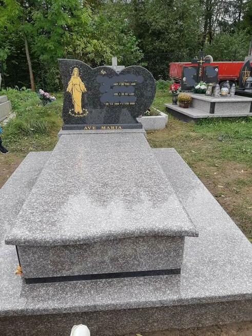 Grobowce, Nagrobki granitowe, Schody Blaty Parapety