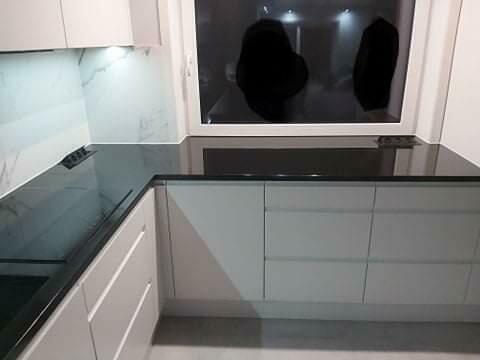 Grobowce, Nagrobki granitowe, Schody Blaty Parapety