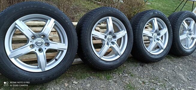 Felgi Koła Aluminiowe NISSAN 205/60/16 GOOD-YEAR 7mm 5x114,3