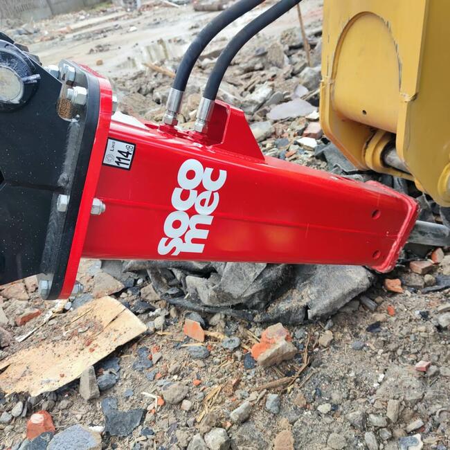 Hydr. Młot wyburzeniowy SOCOMEC DMS530 monoblok z dostawą