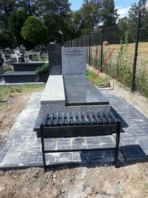 Grobowce, Nagrobki granitowe, Schody Blaty Parapety