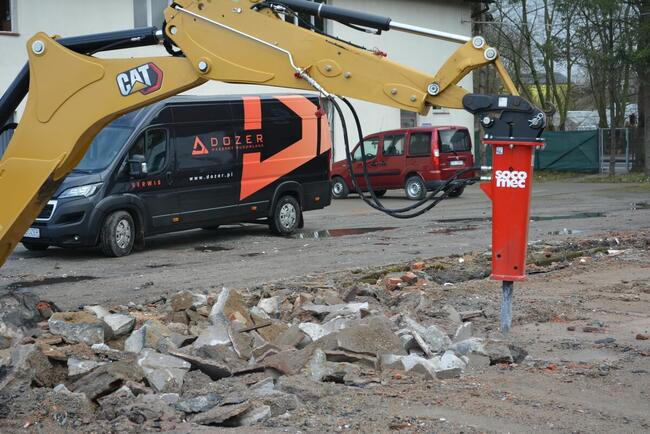 Hydr. Młot wyburzeniowy SOCOMEC DMS530 monoblok z dostawą