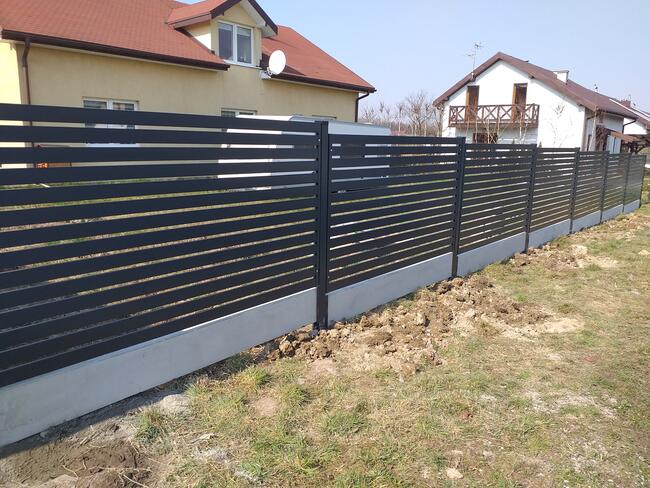 Ogrodzenia modułowe łupane -montaż budowa ogrodzeń PRODUCENT
