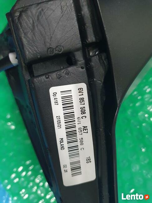 SPRZEDAM LUSTERKO PRAWE SKODA FABIA III