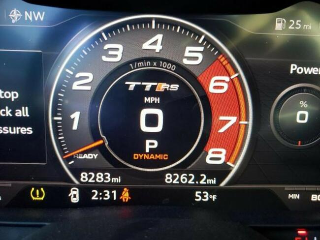 Audi TT RS 2021, 2.5L, 4x4, porysowany