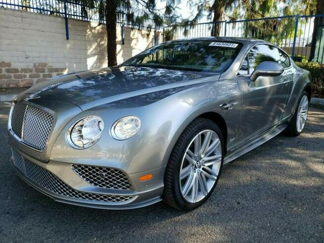 Bentley Continental GT 2017, 6.0L, 4x4, porysowany