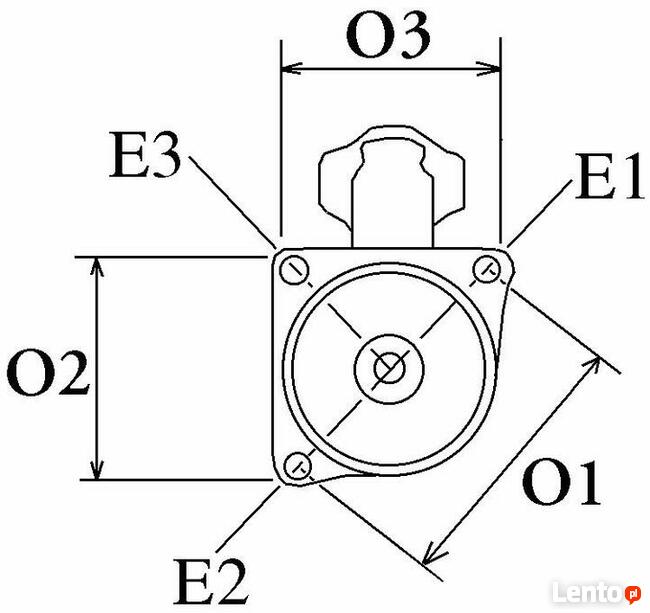 Rozrusznik do silników Briggs & Stratton , John Deere