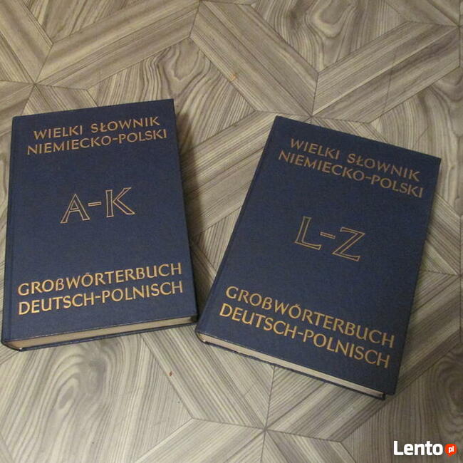 Wielki słownik polsko-niemiecki i niemiecko-polski