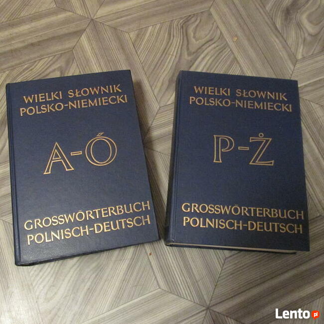 Wielki słownik polsko niemiecki i niemiecko polski