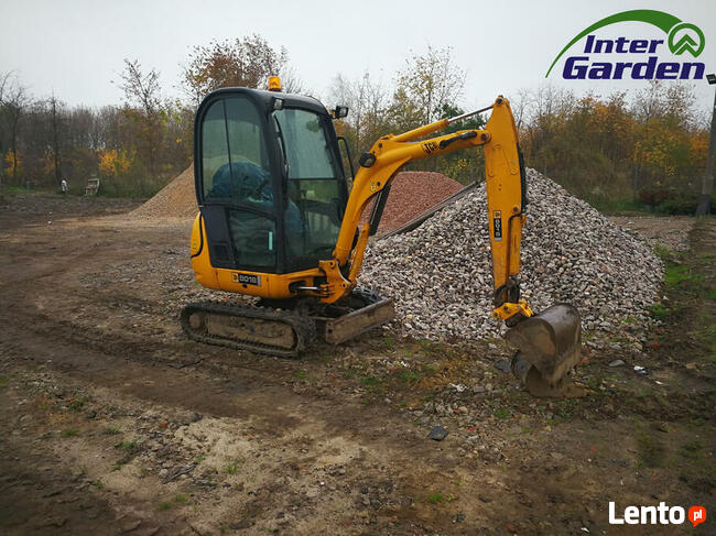 Usługi budowlane, niwelacja terenu, wykopy minikoparką