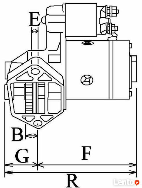 Rozrusznik do silników Briggs & Stratton