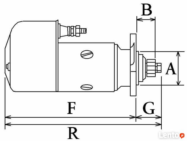 Rozrusznik do silników Briggs & Stratton , John Deere