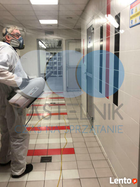 Sprzątanie po zalaniu Łomża, Kastelnik dezynfekcja