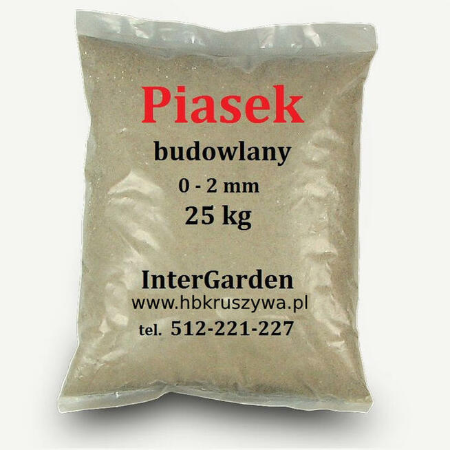 Piasek w workach Warszawa
