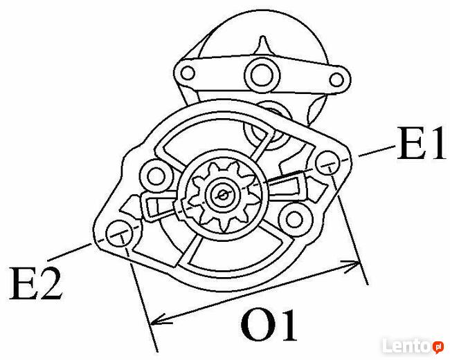 Rozrusznik do silników Briggs & Stratton , John Deere