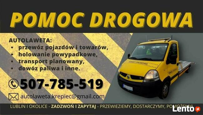 Pomoc Drogowa- Transport Pojazdów -Autolaweta