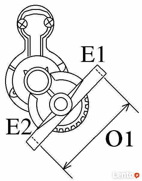 Rozrusznik do silników Briggs & Stratton , John Deere