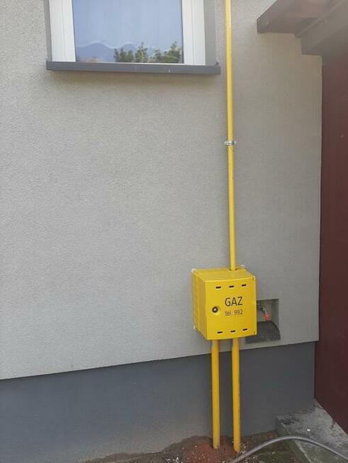 Przyłącza GAZOWE projekty montaż KOTŁOWNI
